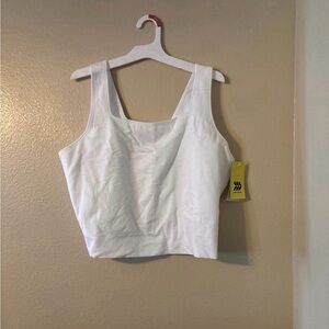 All in Motion White Women's Tank Top new